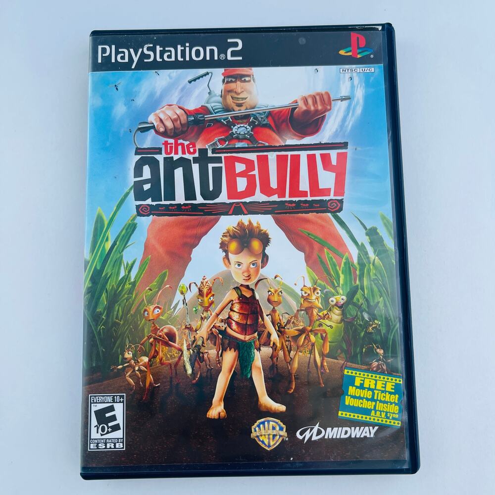 The Ant Bully Sony PlayStation 2, 2006 PS2 Complete CIB + Registration Card